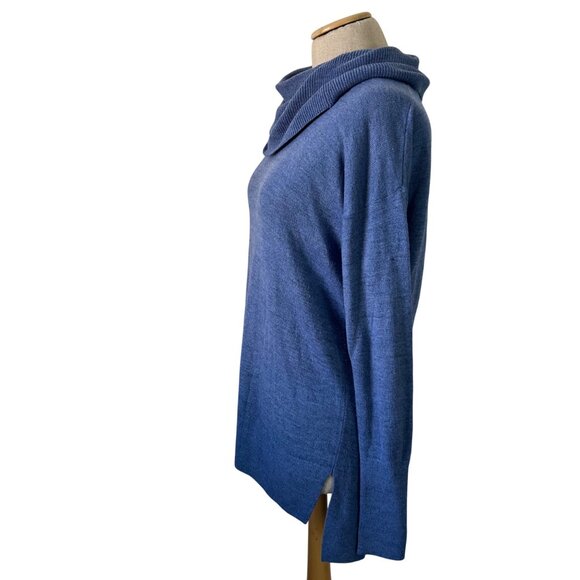 Loft Womens Sz Small Cowl Neck Casual Sweater Long Sleeve Lightweight - Picture 2 of 7